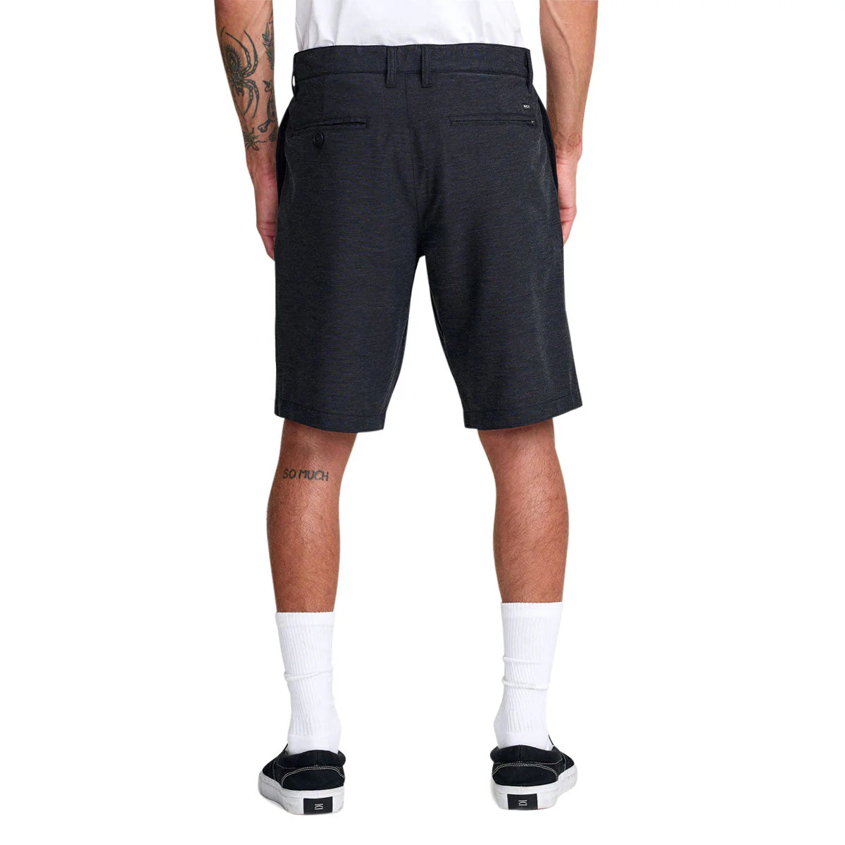 RVCA Sport Course Chino Shorts - Heather Black - Image 3