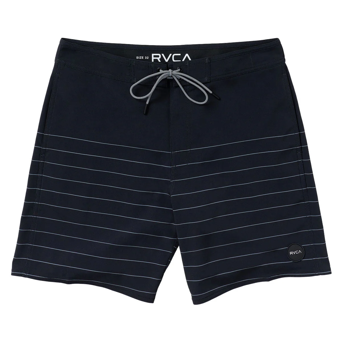 RVCA Steady Stripe Boardshorts - Black