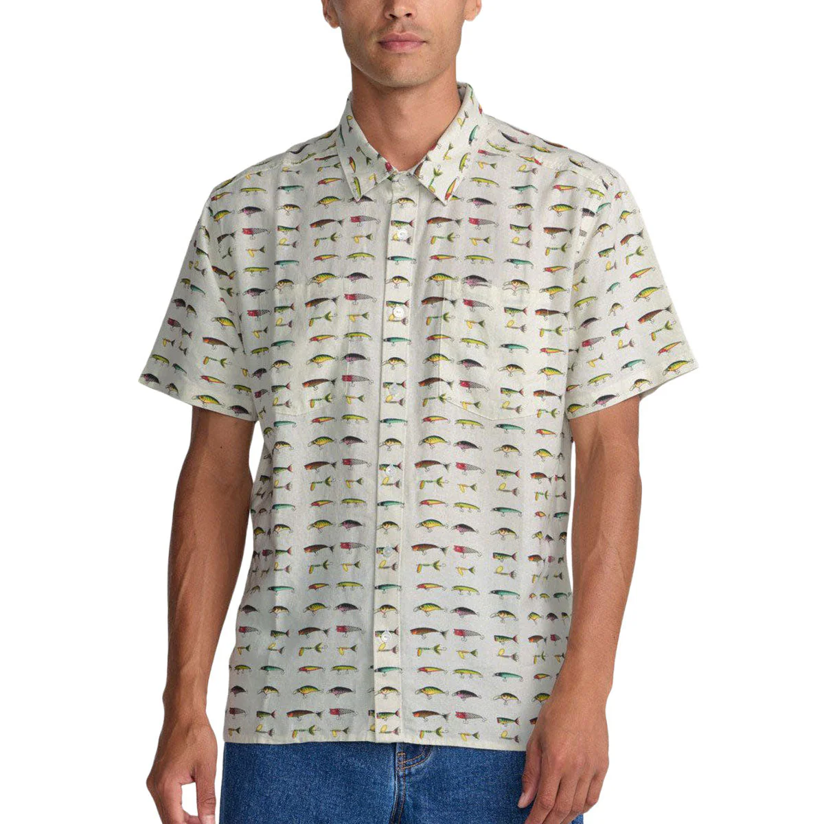 RVCA Tackle Shop Shirt - Wheat