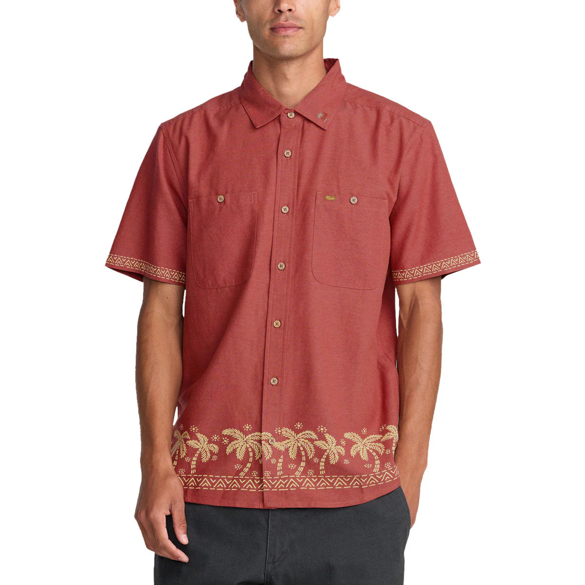 RVCA Talum Shirt - Dusty Red