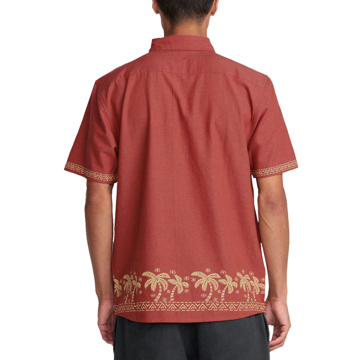 RVCA Talum Shirt - Dusty Red - Image 2