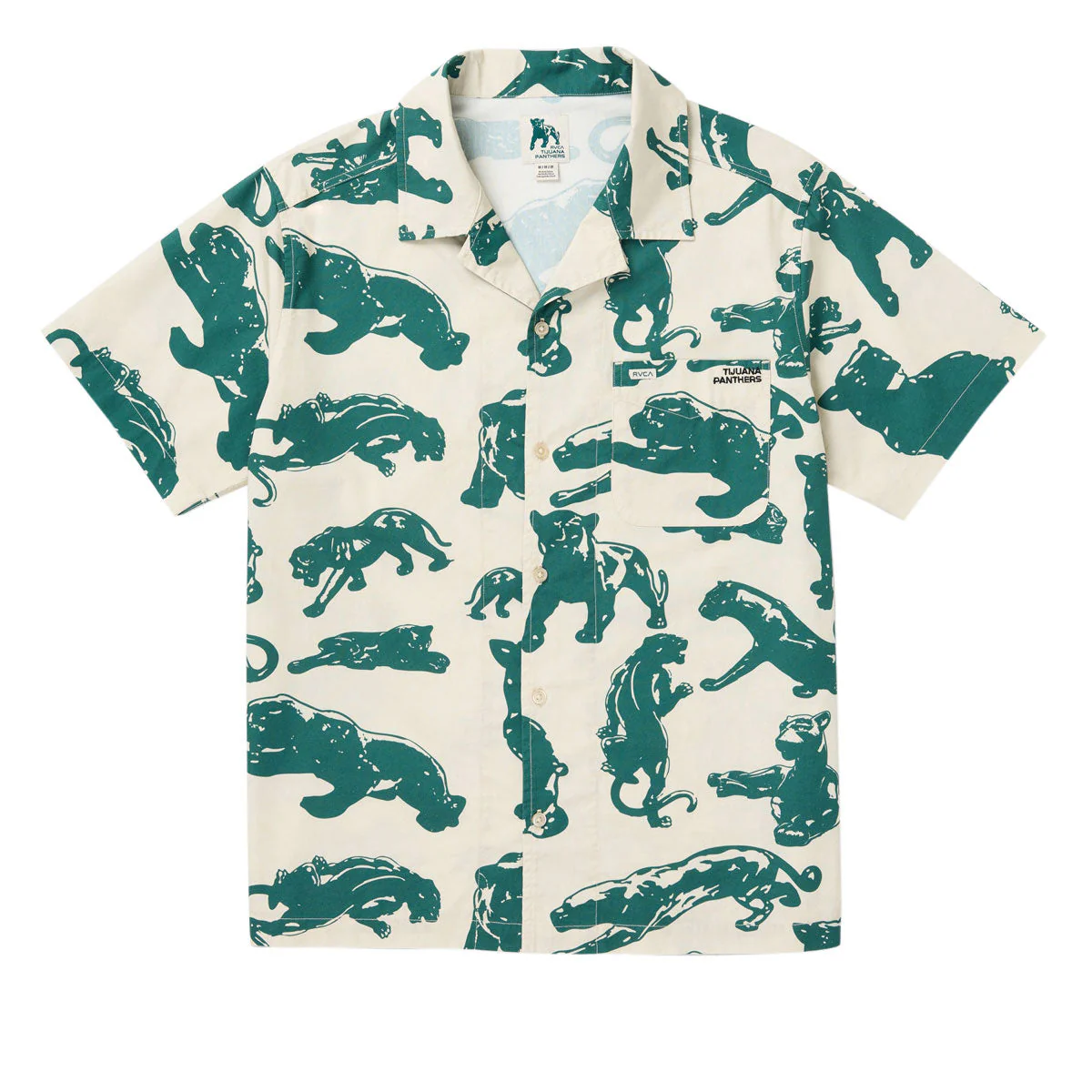 RVCA TJP All Over Shirt - Ceramic - Image 5