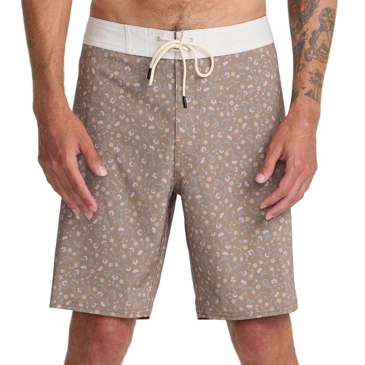 RVCA VA Trunk Print Boardshorts - Coyote - Image 3