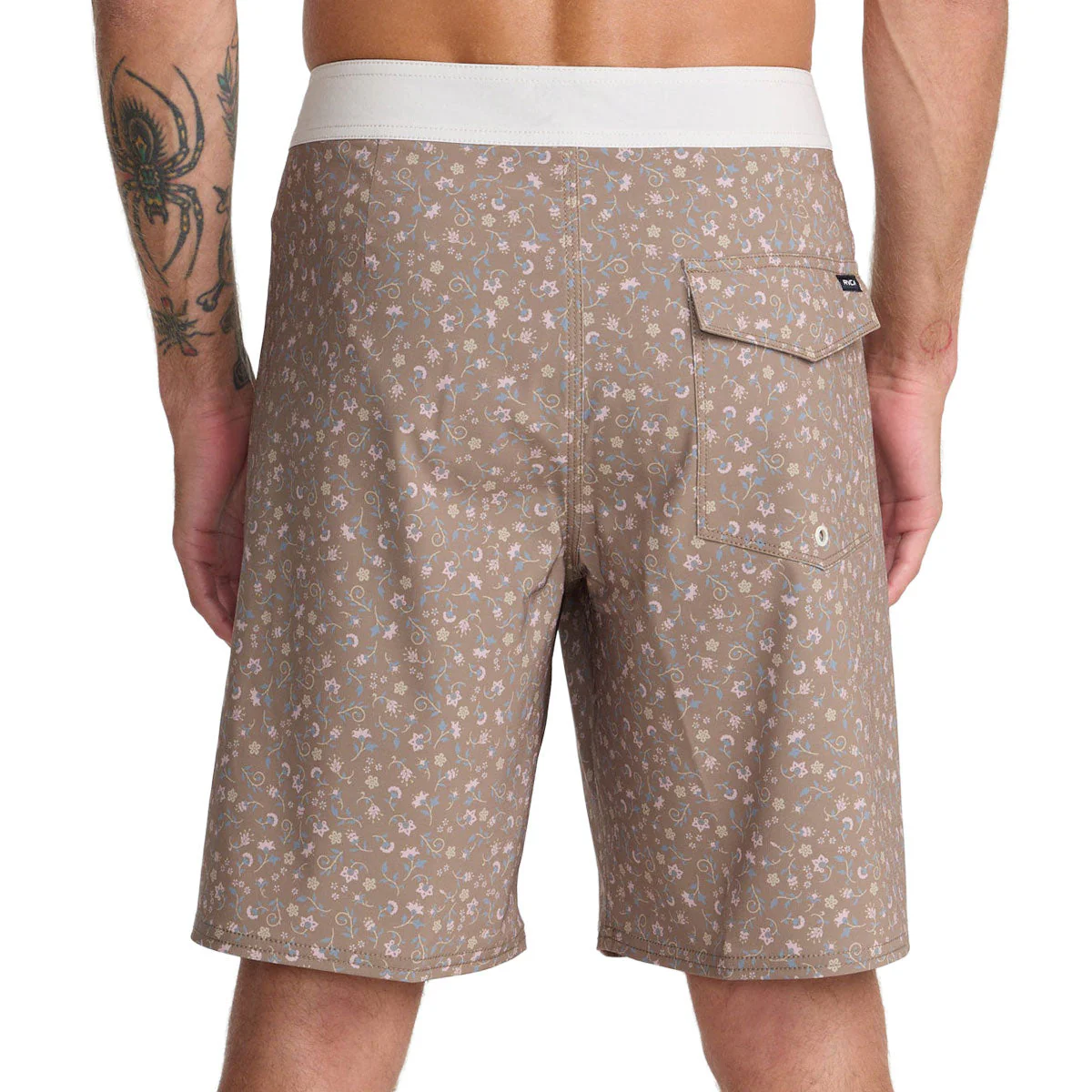 RVCA VA Trunk Print Boardshorts - Coyote - Image 4