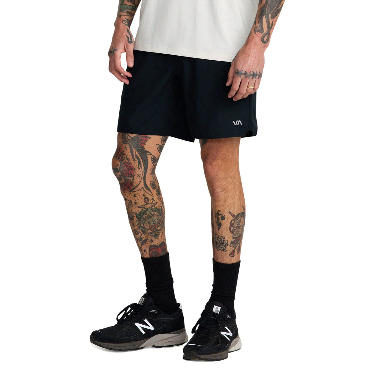 RVCA Yogger Stretch 17 Shorts - Black - Image 4
