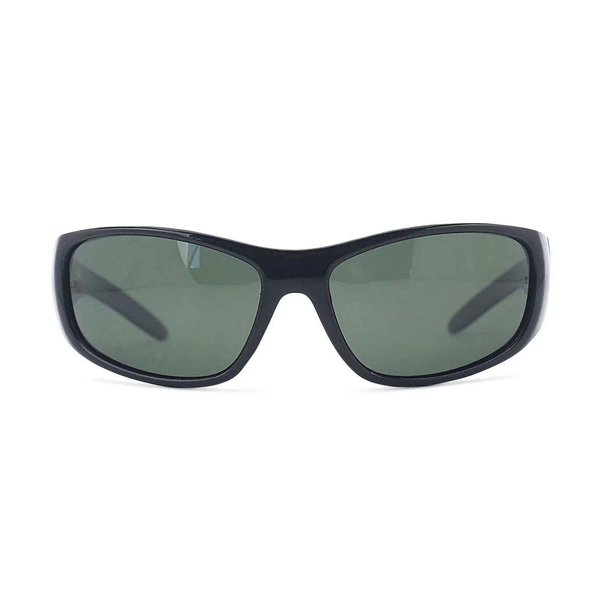 SAD Fade Sunglasses - Gloss Black/Olive Lens
