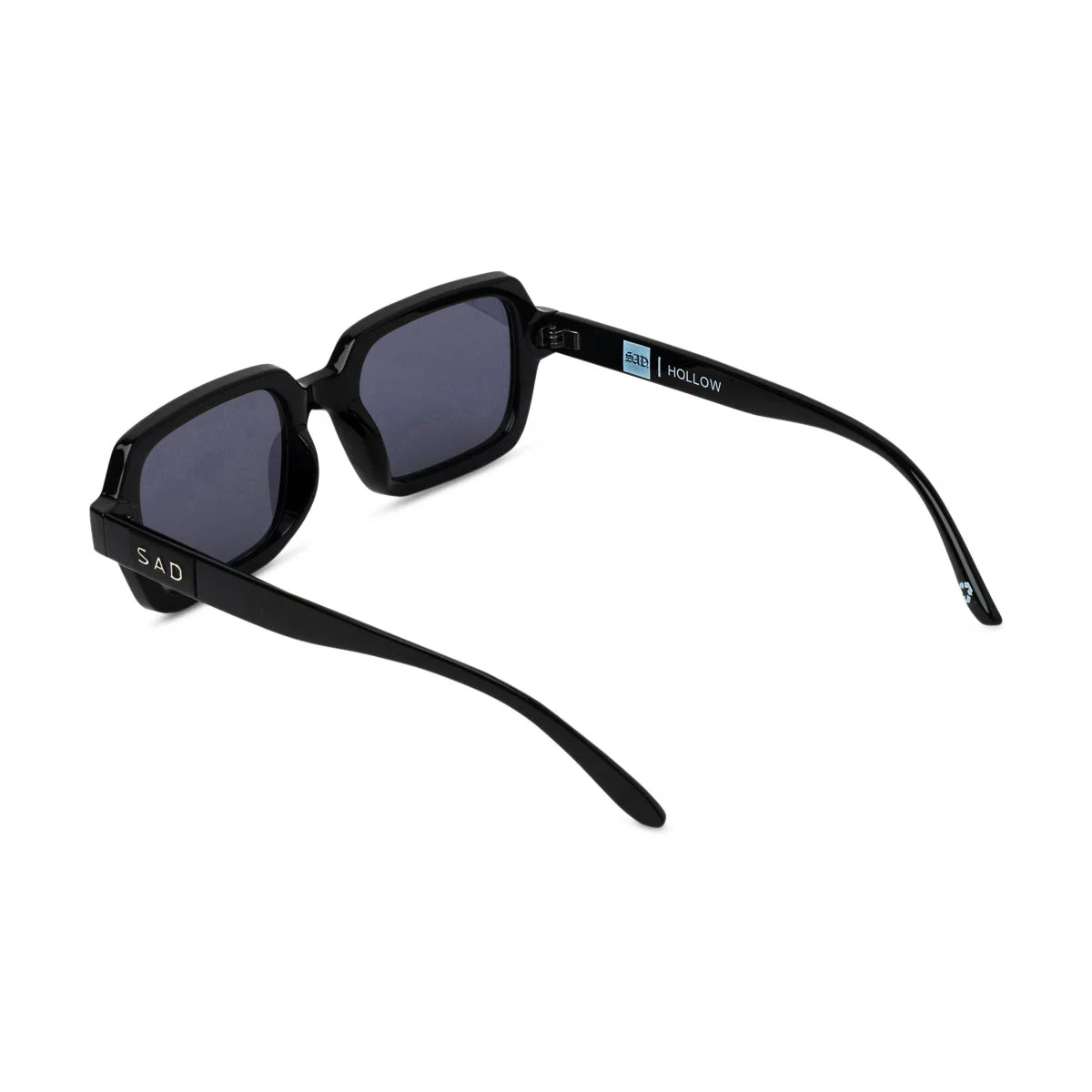 SAD Hollow Sunglasses - Gloss Black - Image 3