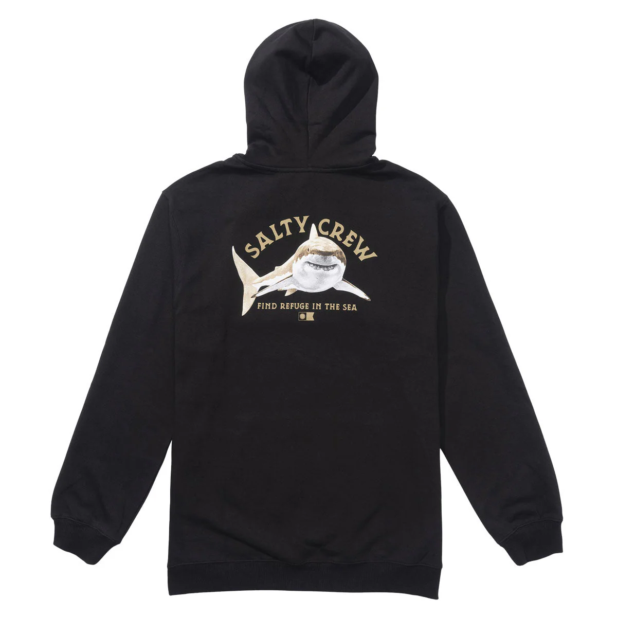Salty Crew Lurking Fleece Hoodie - Black