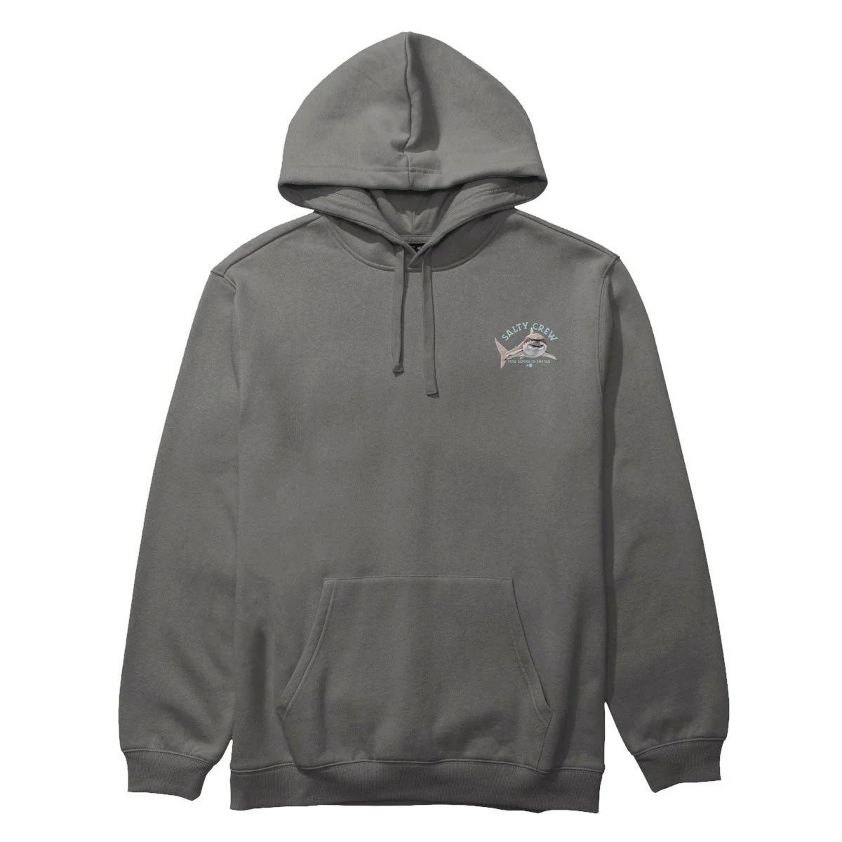 Salty Crew Lurking Fleece Hoodie - Charcoal