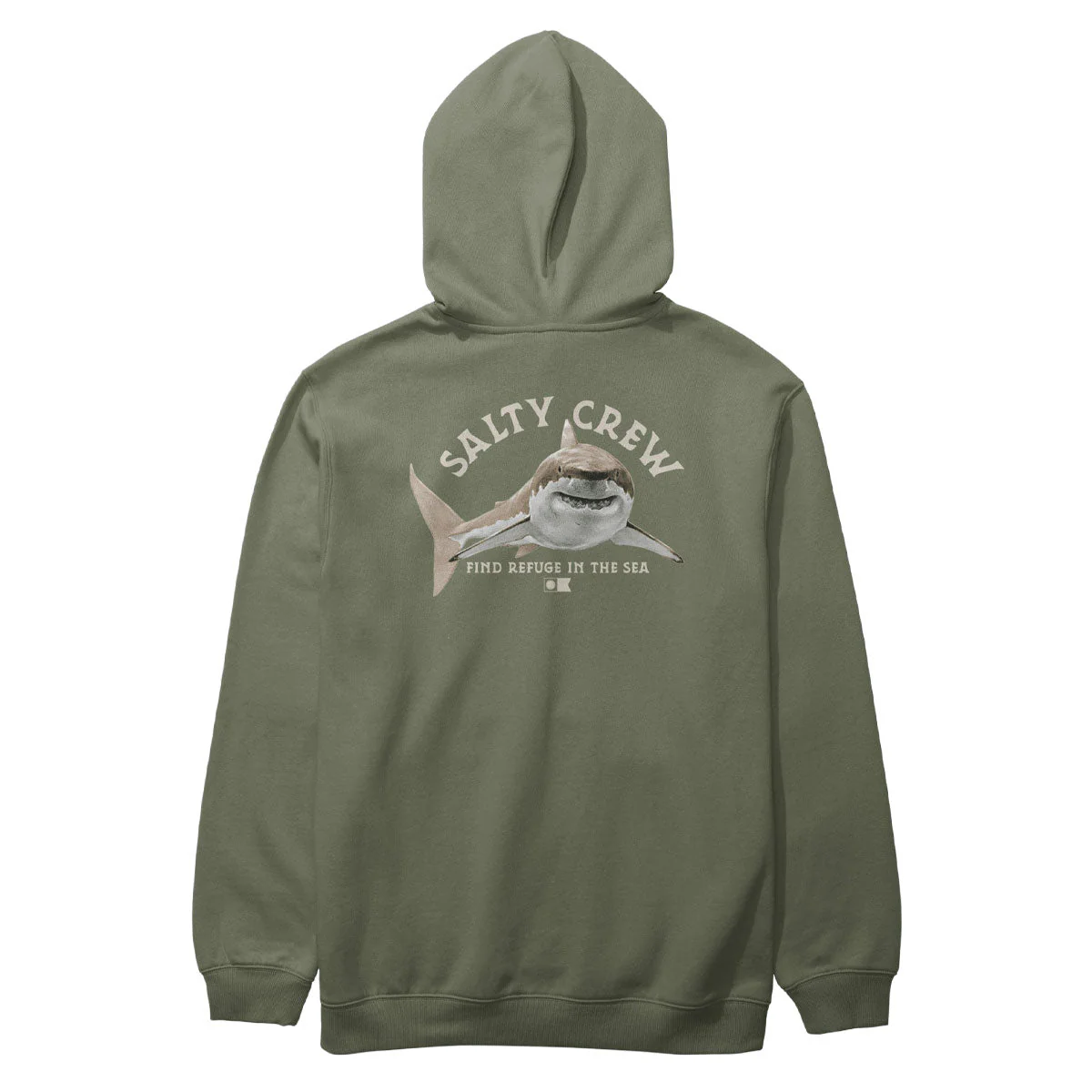 Salty Crew Lurking Hoodie - Dusty Olive