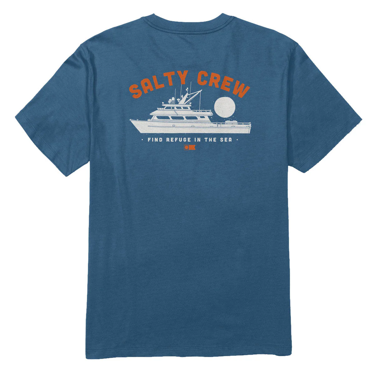 Salty Crew Overnight T-Shirt - Cast Blue