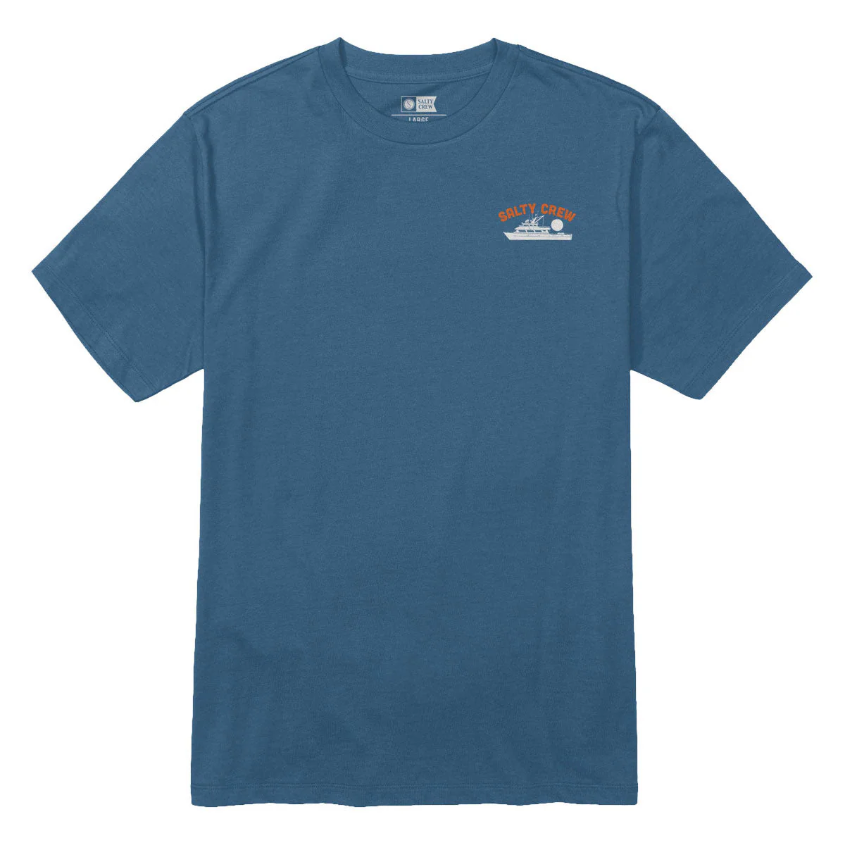 Salty Crew Overnight T-Shirt - Cast Blue - Image 2