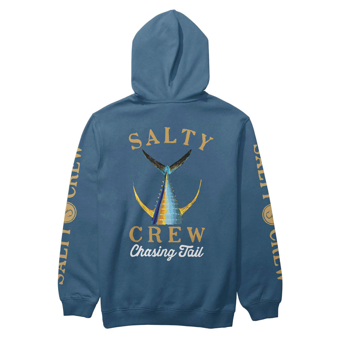 Salty Crew Tailed Fleece Hoodie - Cast Blue - Image 2