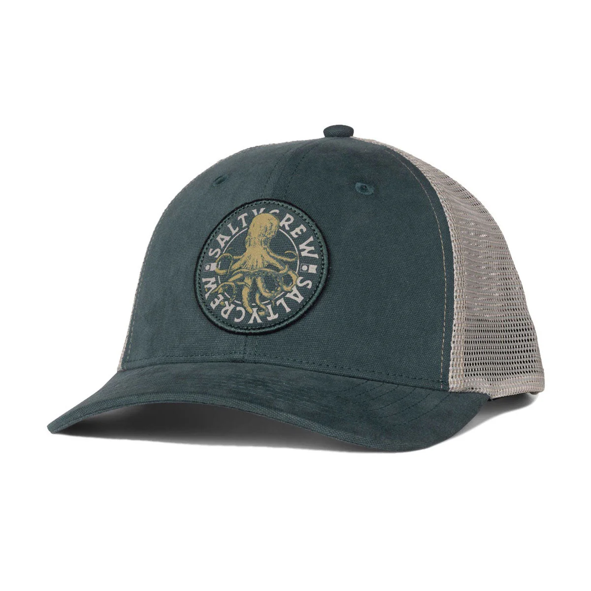 Salty Crew Tentacles Retro Trucker Hat - Dark Hydro