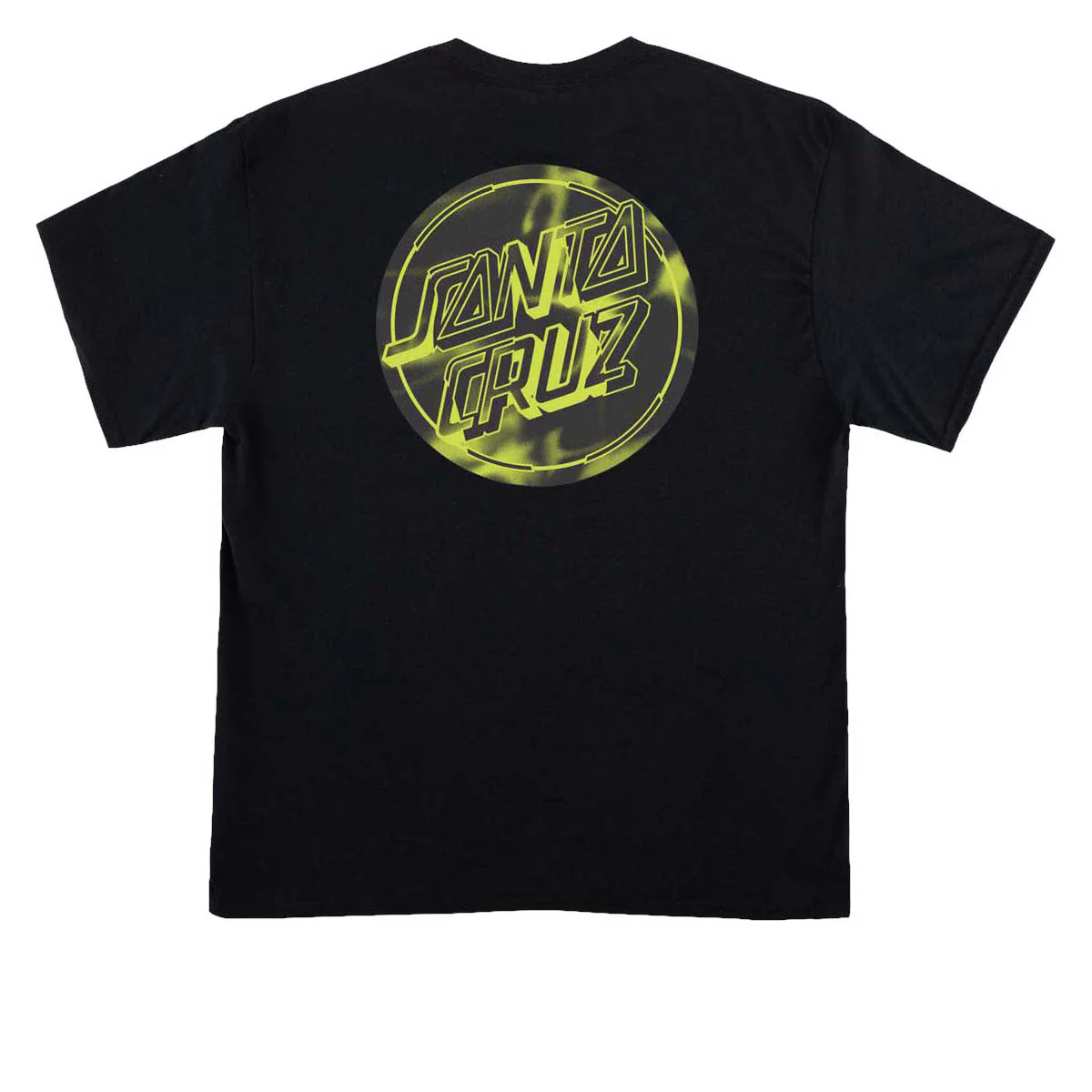 Santa Cruz Acid Cloud Dot T-Shirt - Black