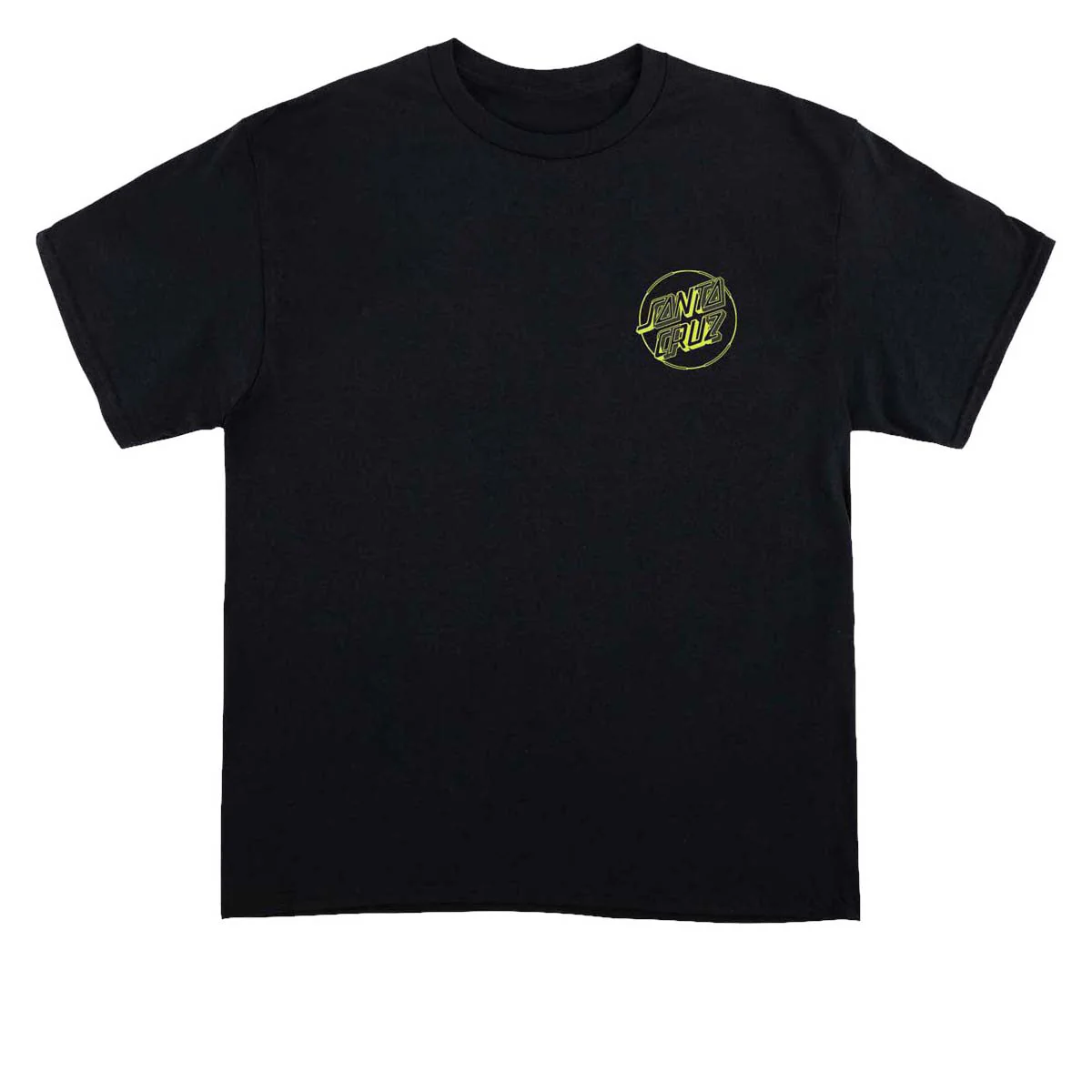 Santa Cruz Acid Cloud Dot T-Shirt - Black - Image 2