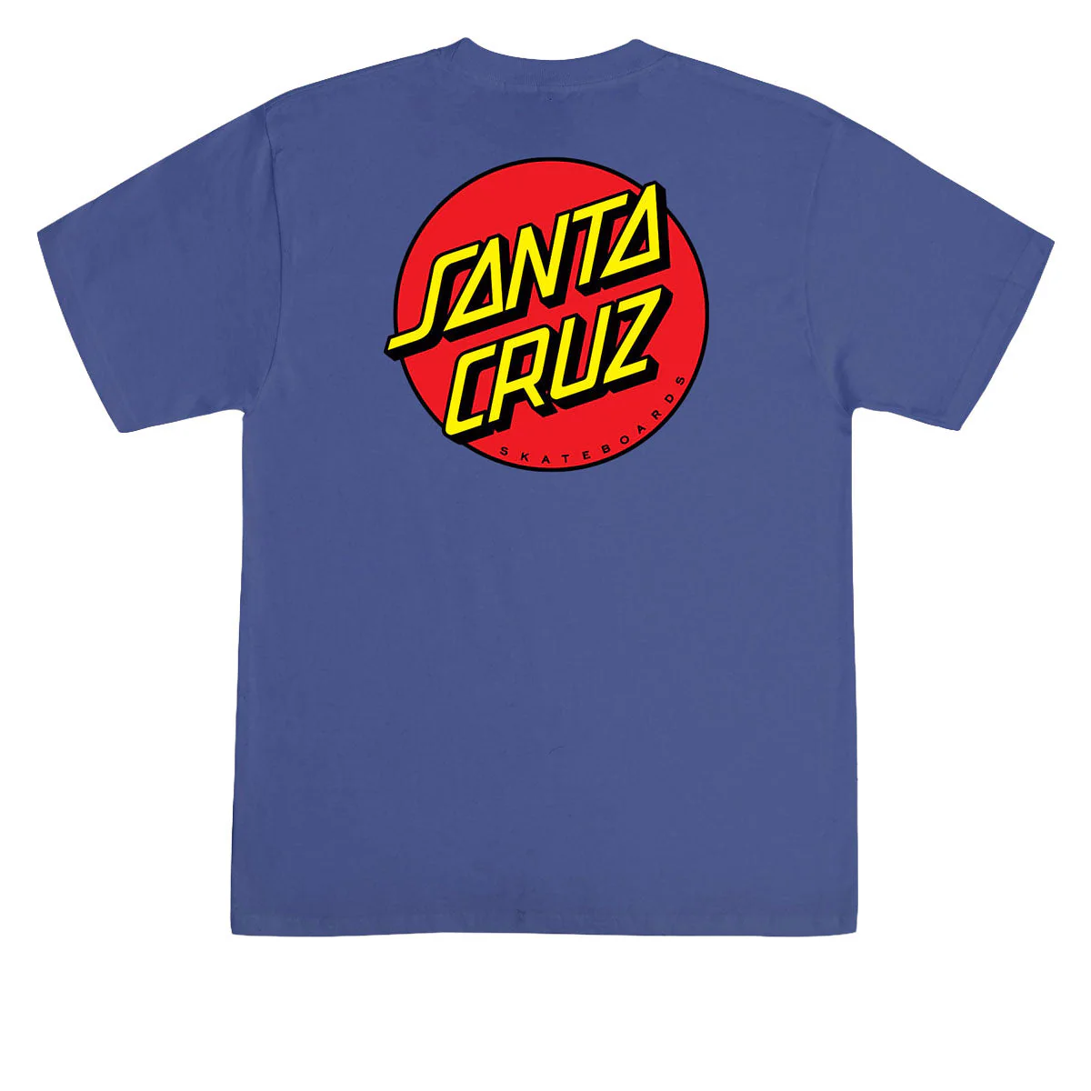 Santa Cruz Classic Dot T-Shirt - Metro Blue - Image 2