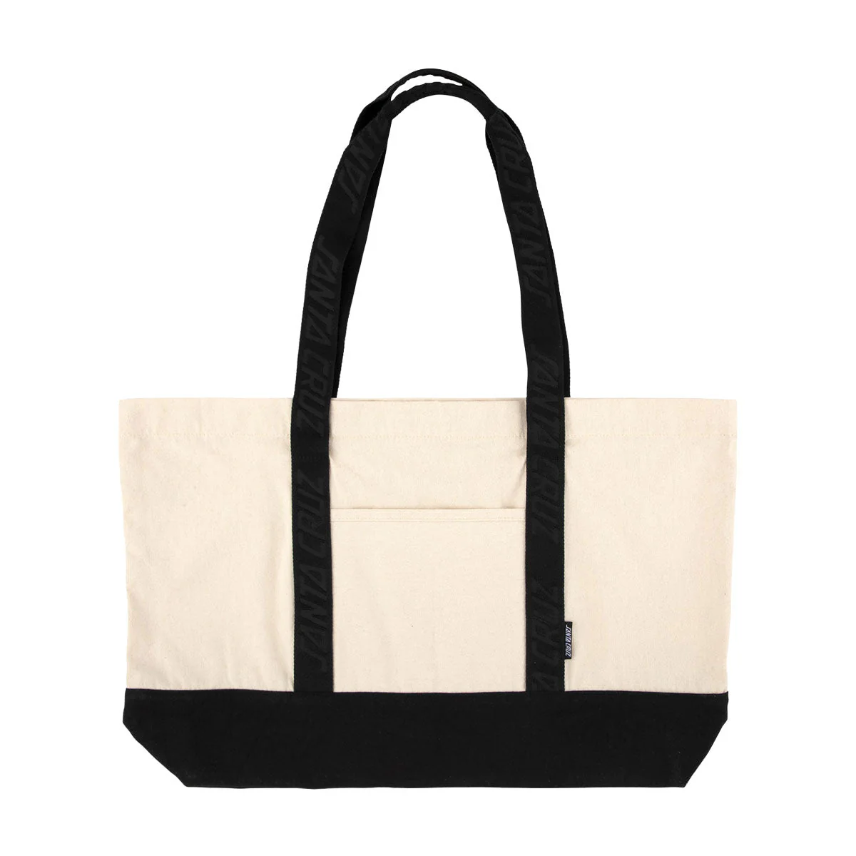 Santa Cruz Classic Dot Tote Bag - Natural/Black - Image 2