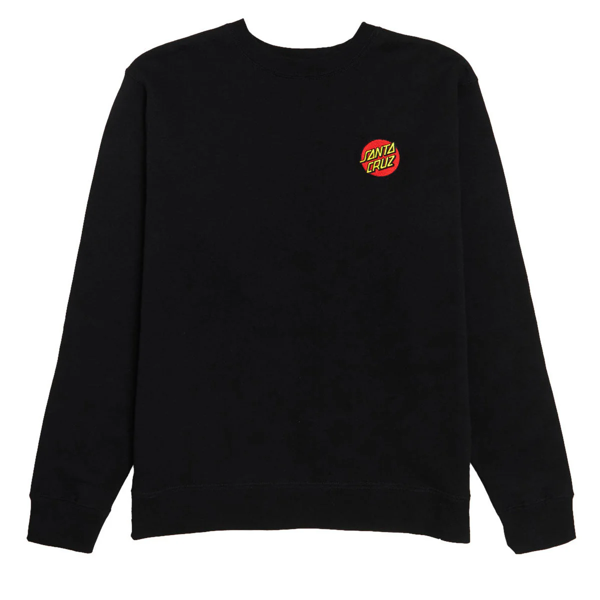 Santa Cruz Cruz Embroidered Sweatshirt - Black