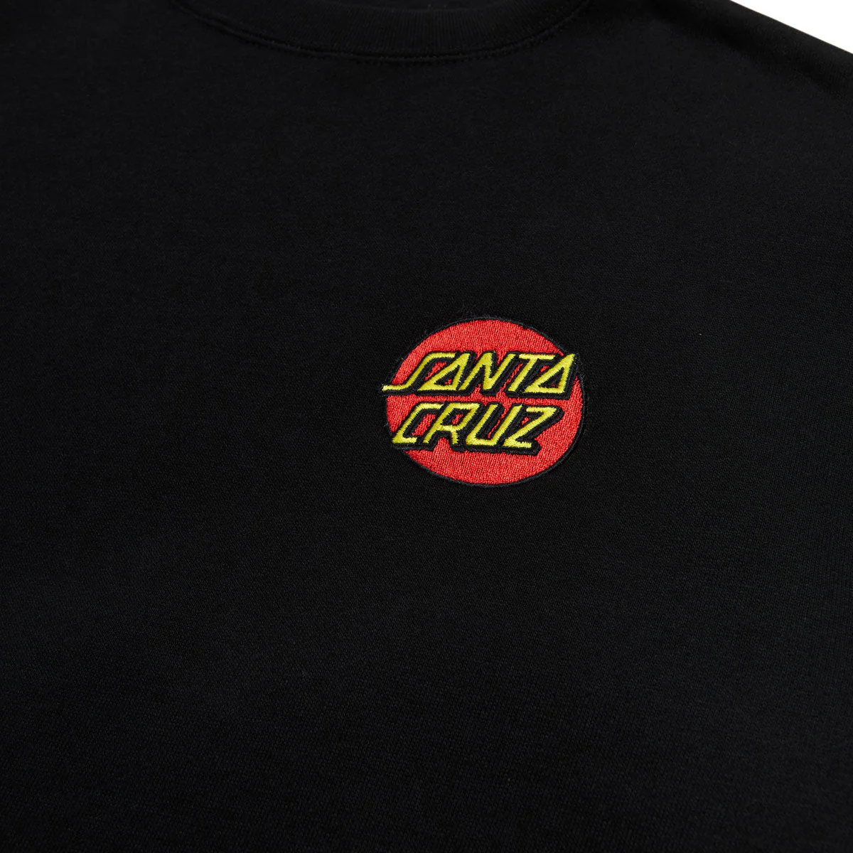 Santa Cruz Cruz Embroidered Sweatshirt - Black - Image 2