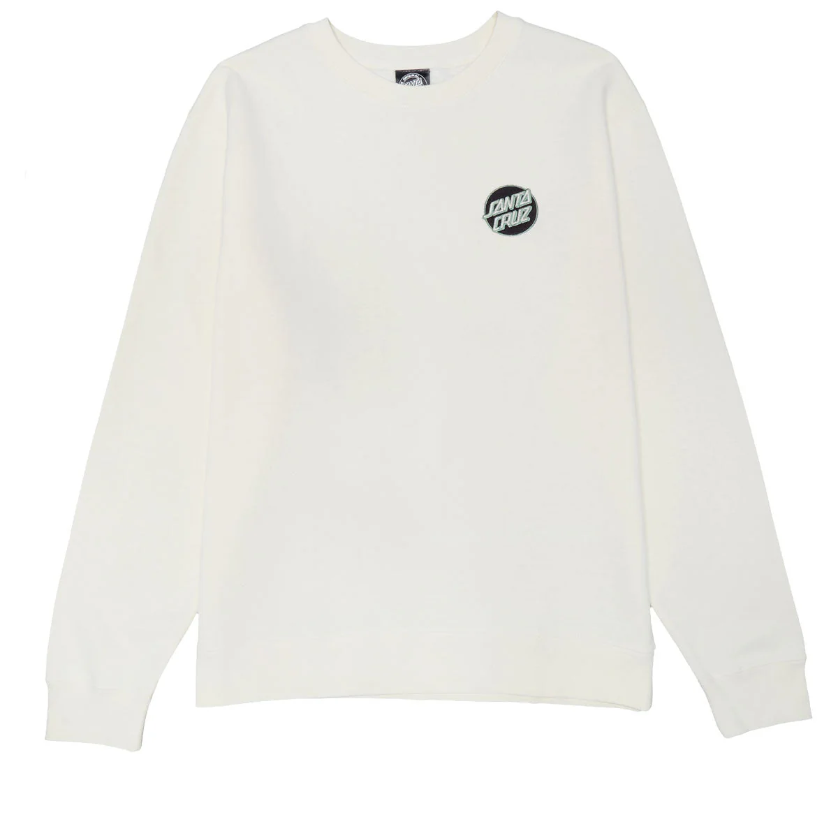 Santa Cruz Cruz Embroidered Sweatshirt - Bone