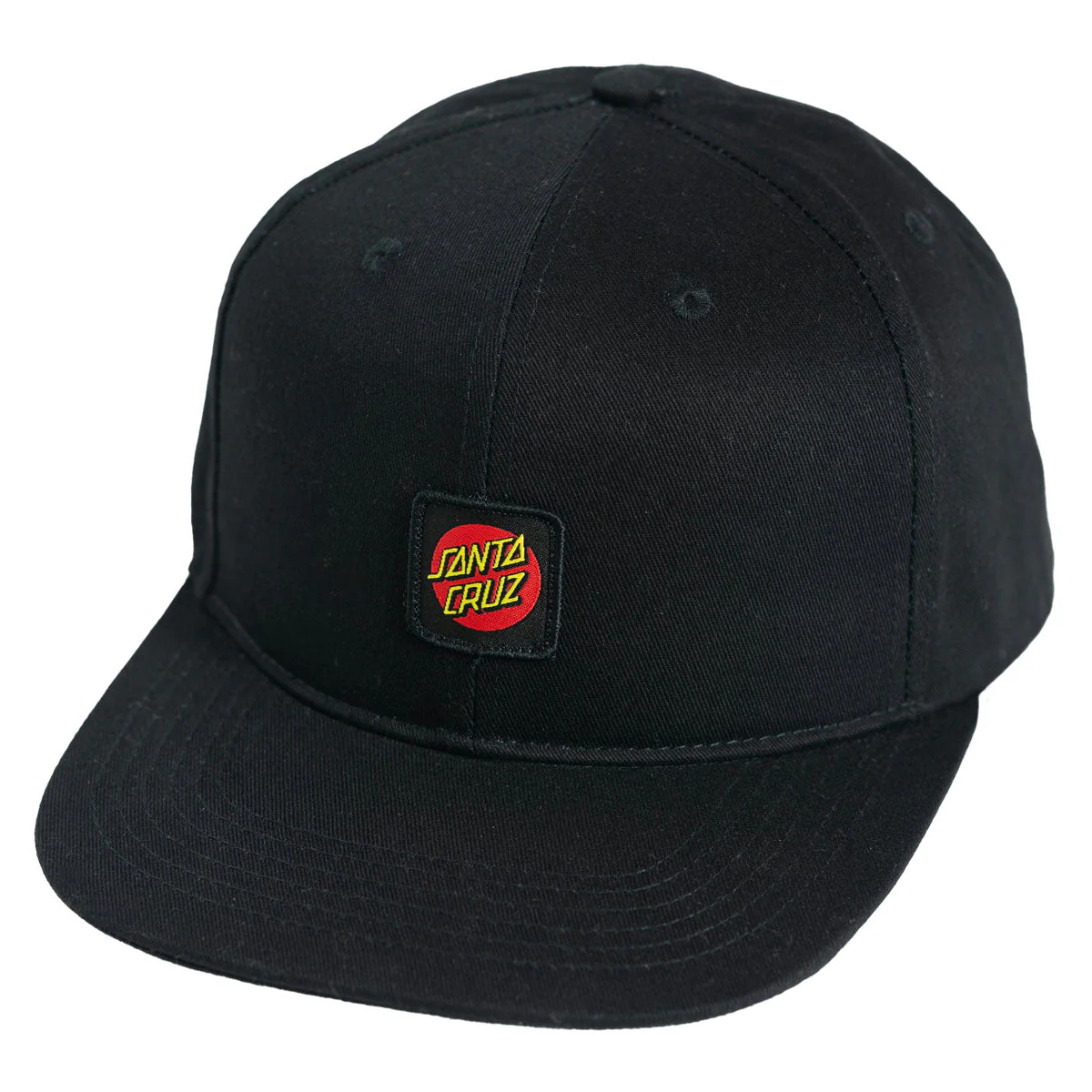 Santa Cruz Cruz Label Snapback Hat - Black - Image 3