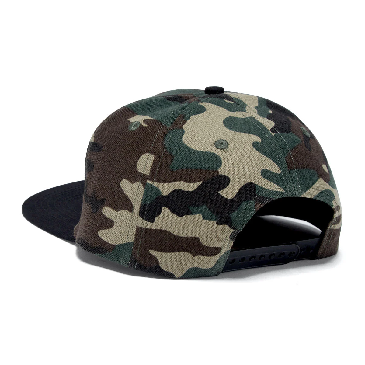Santa Cruz Cruz Label Snapback Hat - Camo/Black - Image 2