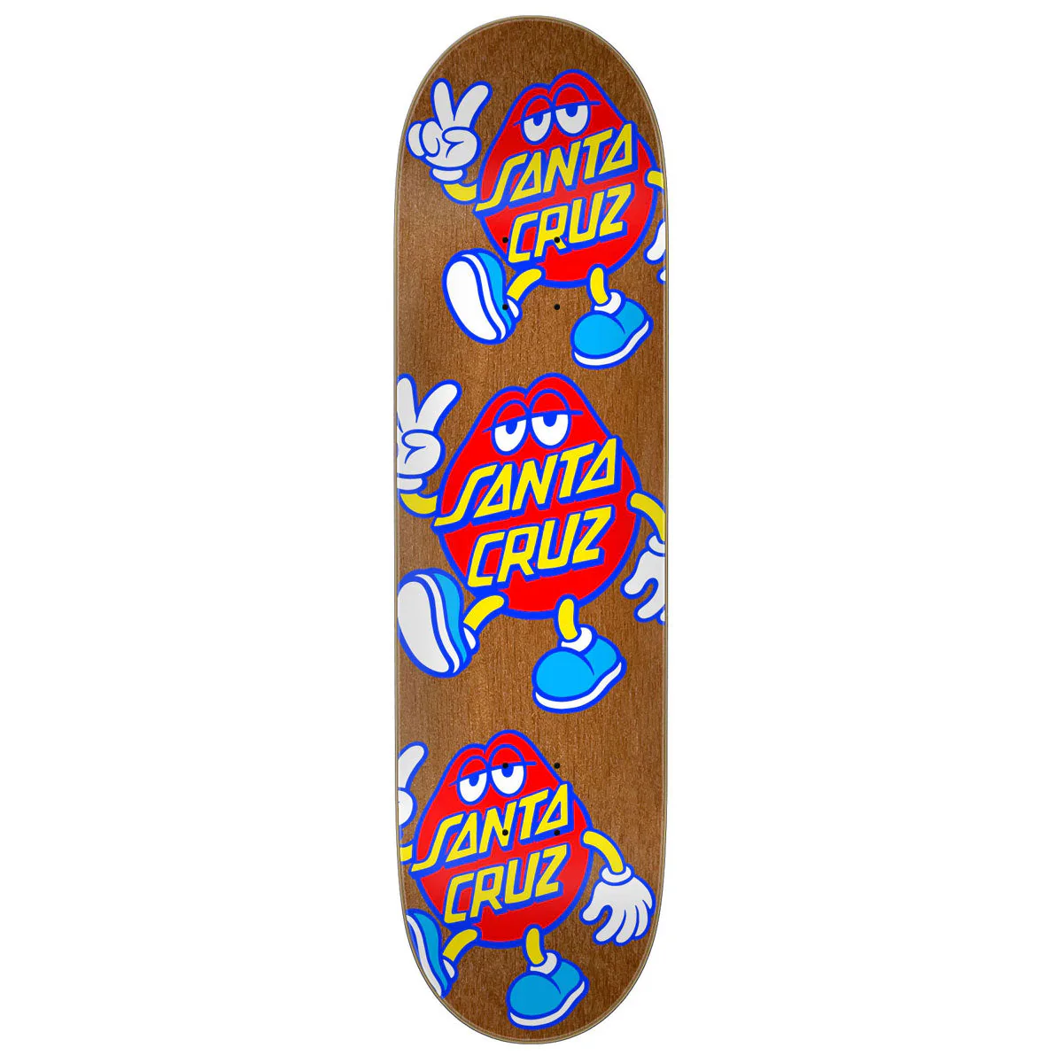 Santa Cruz Dot Guy Skateboard Deck - 8.375"