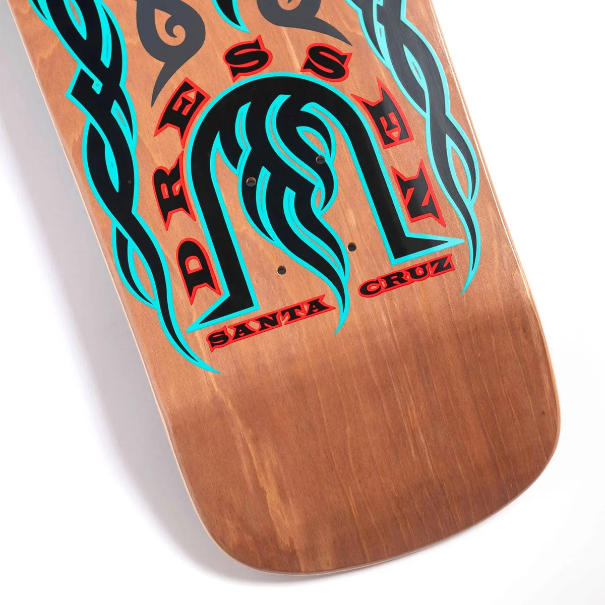 Santa Cruz Dressen Tribal Reissue Skateboard Deck - 9.90" - Image 3