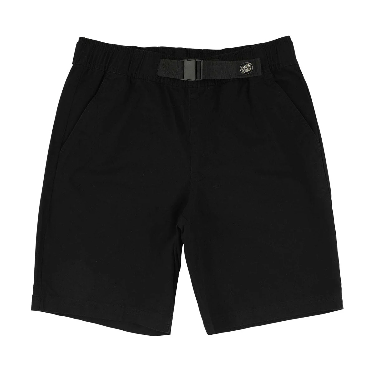 Santa Cruz Flex Elastic Waist Shorts - Black