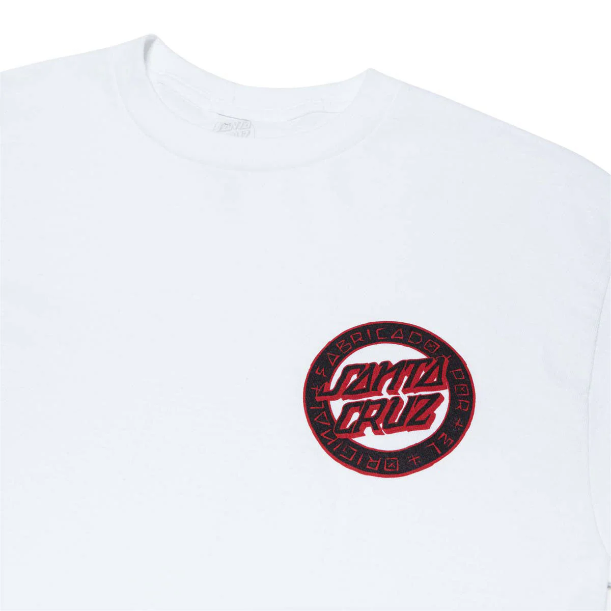 Santa Cruz Loco Dot Chest T-Shirt - White - Image 2