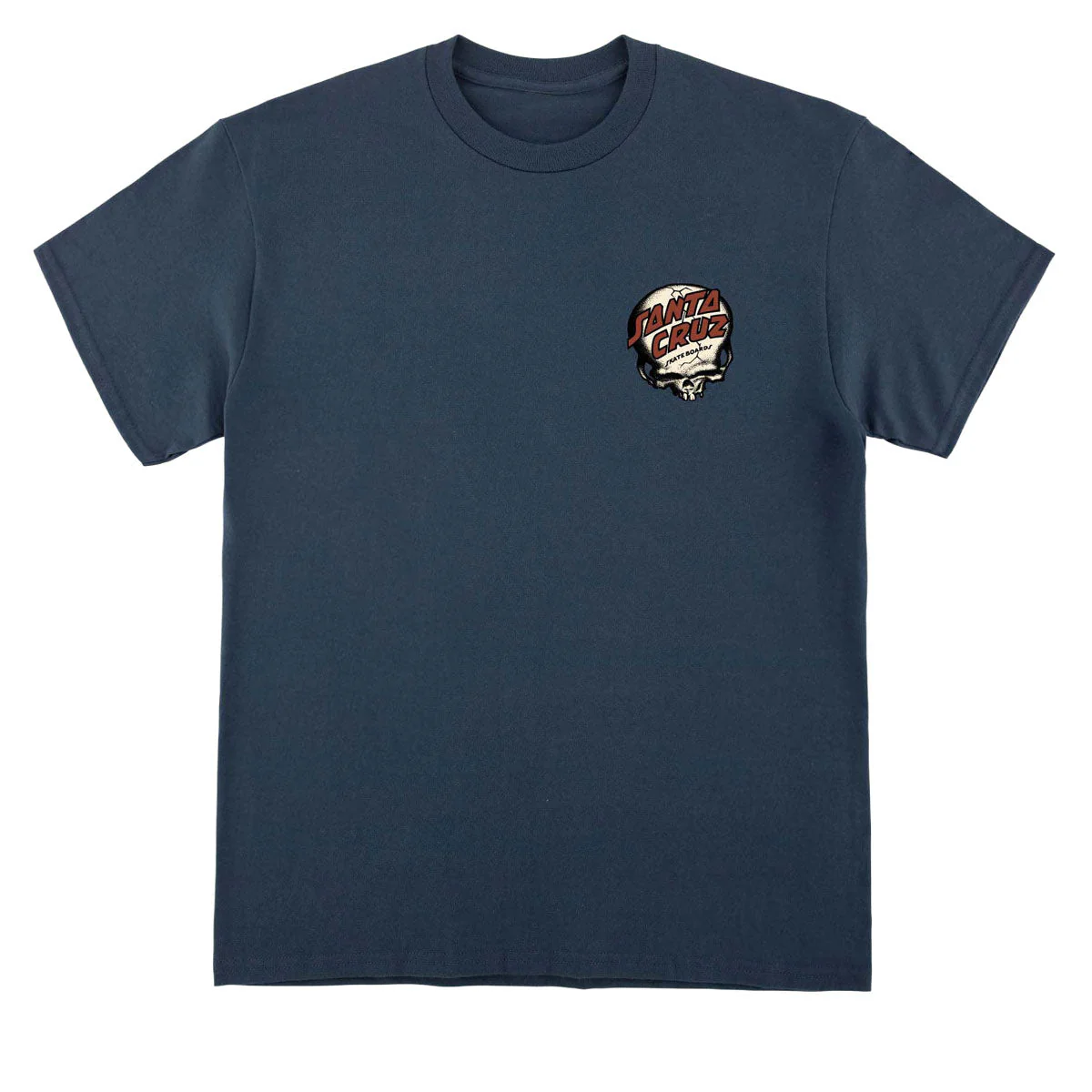 Santa Cruz O'Brien Screaming Reaper T-Shirt - Blue Dusk - Image 2