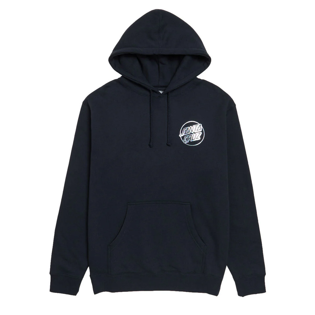 Santa Cruz Opus Dot Hoodie - Navy/Oil Slick Foil