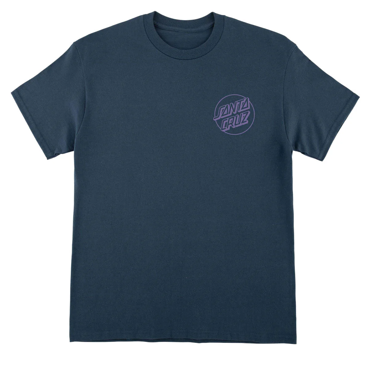 Santa Cruz Opus Dot T-Shirt - Blue Dusk/Dark Purple