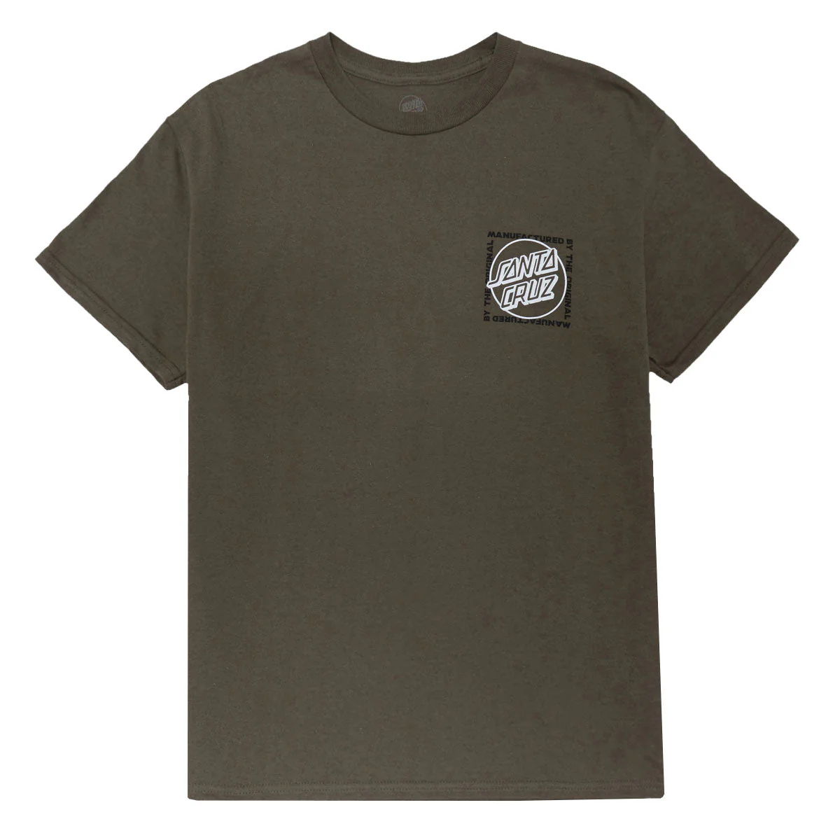 Santa Cruz Opus Squared T-Shirt - Olive - Image 2