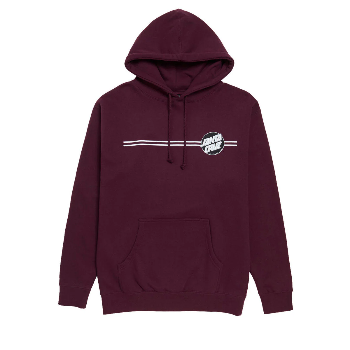 Santa Cruz Other Dot Hoodie - Maroon/Black/Silver