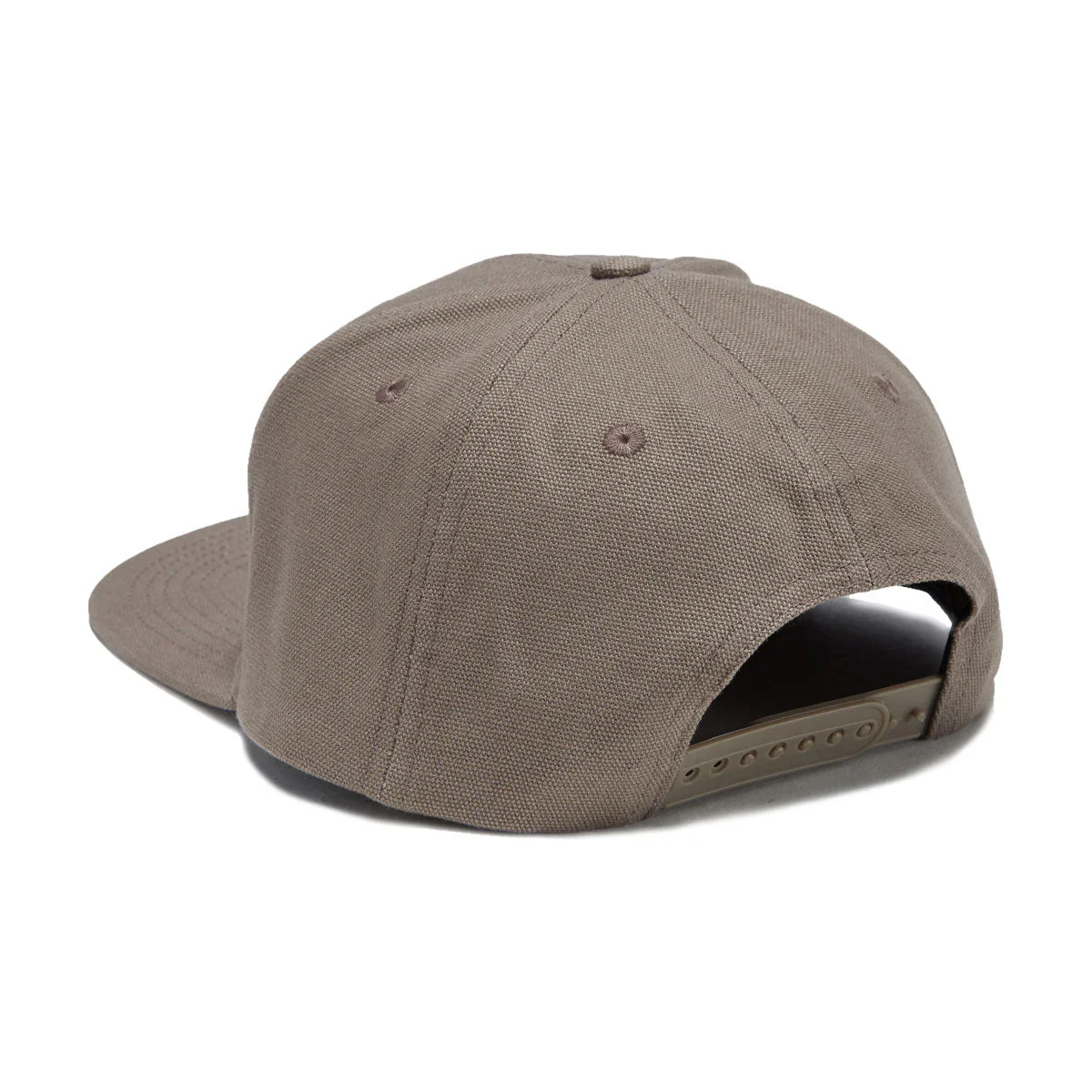 Santa Cruz Plasma Stacked Strip Snapback Hat - Khaki - Image 2