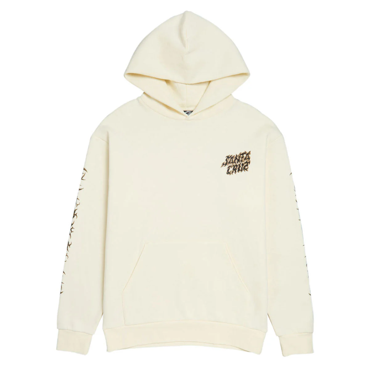 Santa Cruz Razor Dot Center Hoodie - Bone