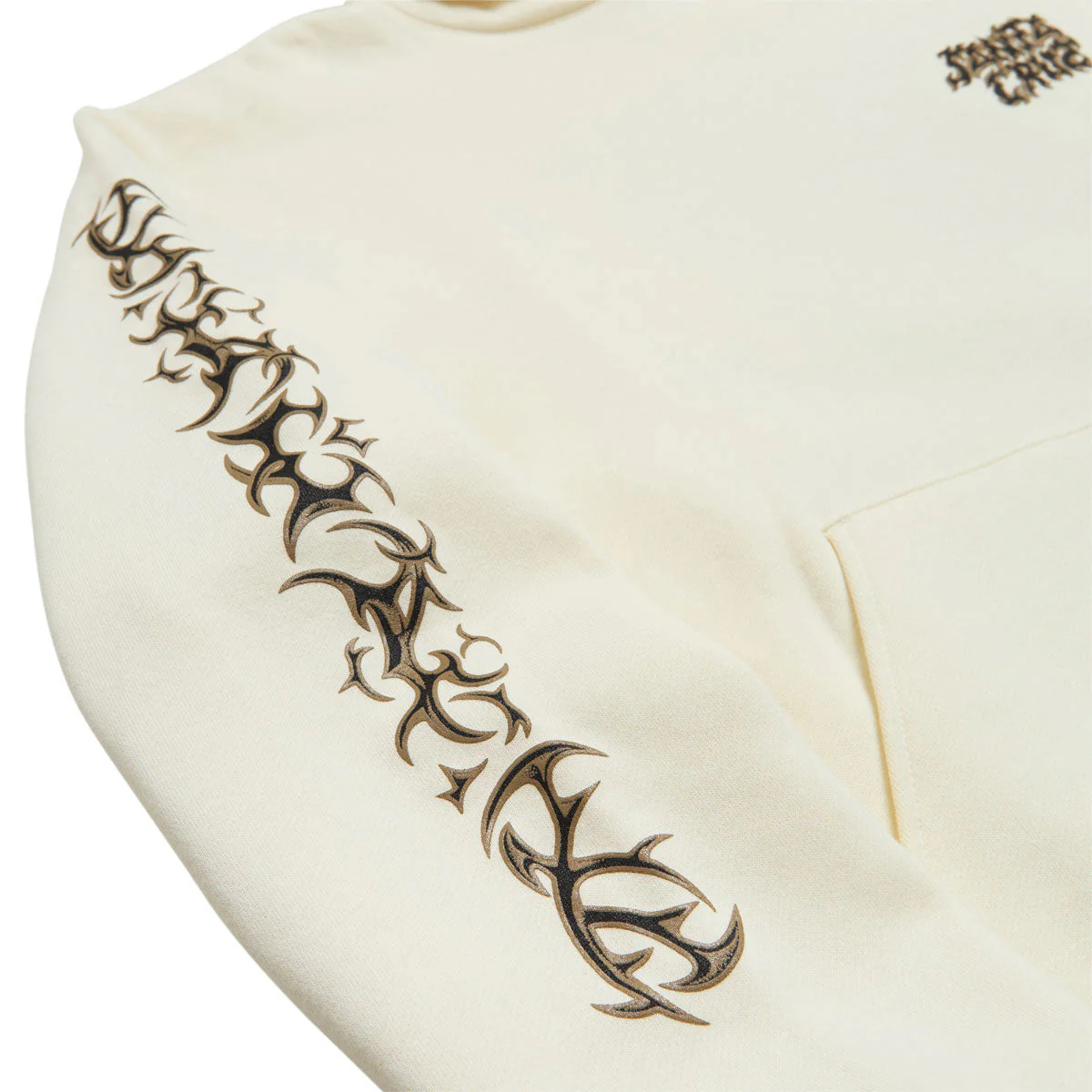 Santa Cruz Razor Dot Center Hoodie - Bone - Image 4