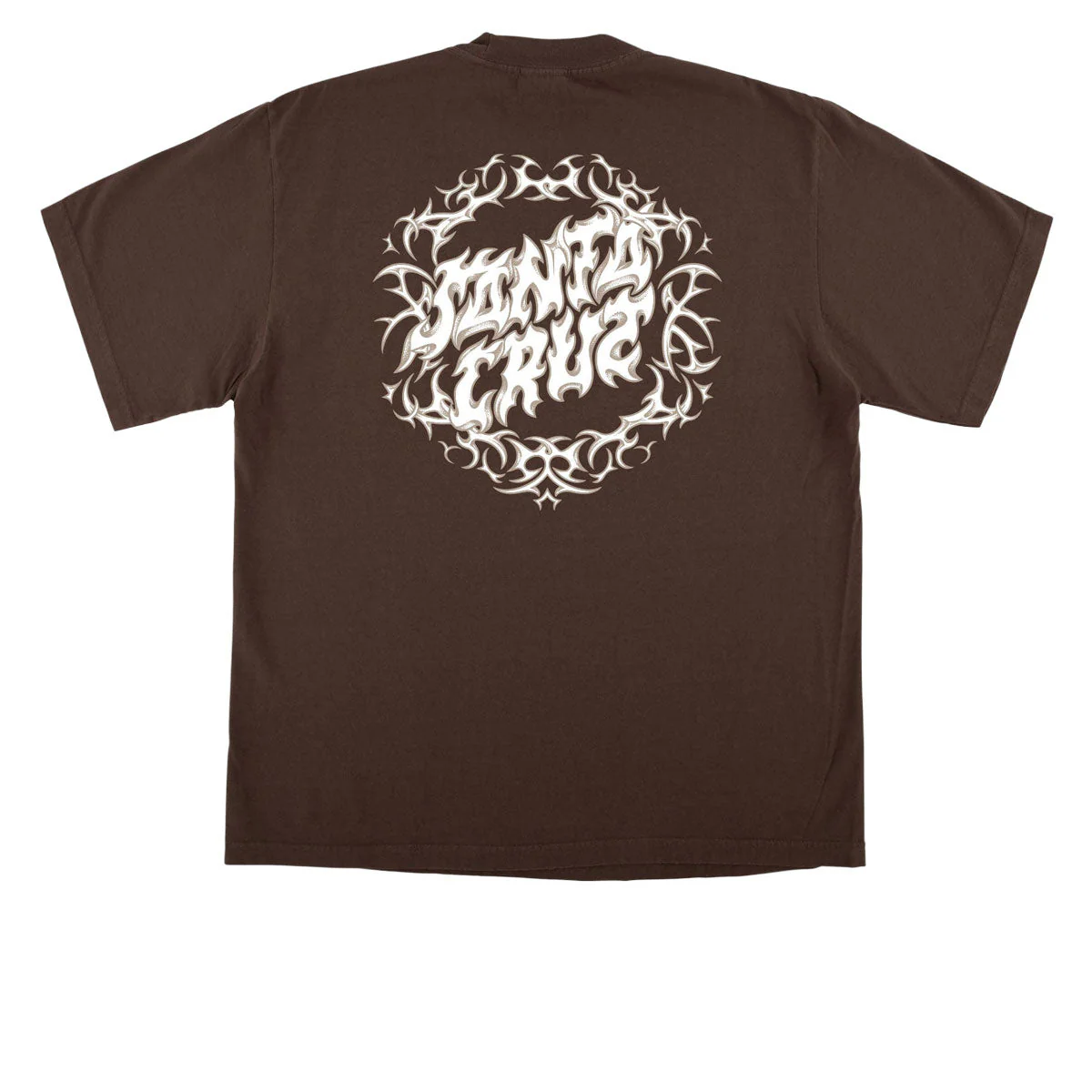 Santa Cruz Razor Dot Center T-Shirt - Mocha - Image 2