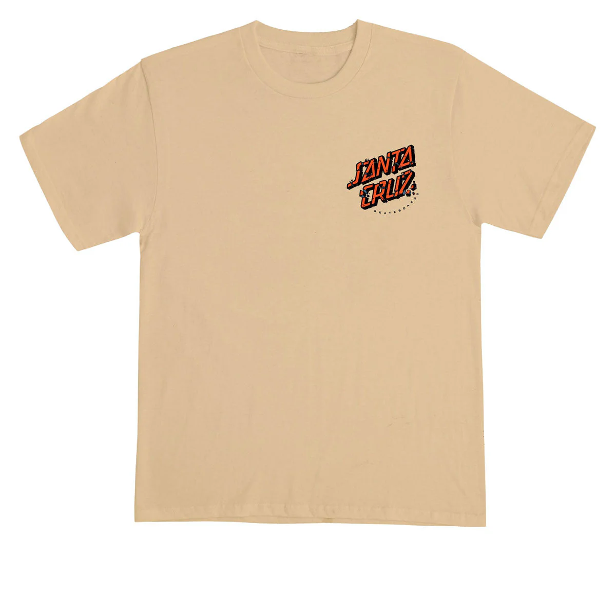 Santa Cruz Roskopp Screaming Five T-Shirt - Vegas Gold - Image 2