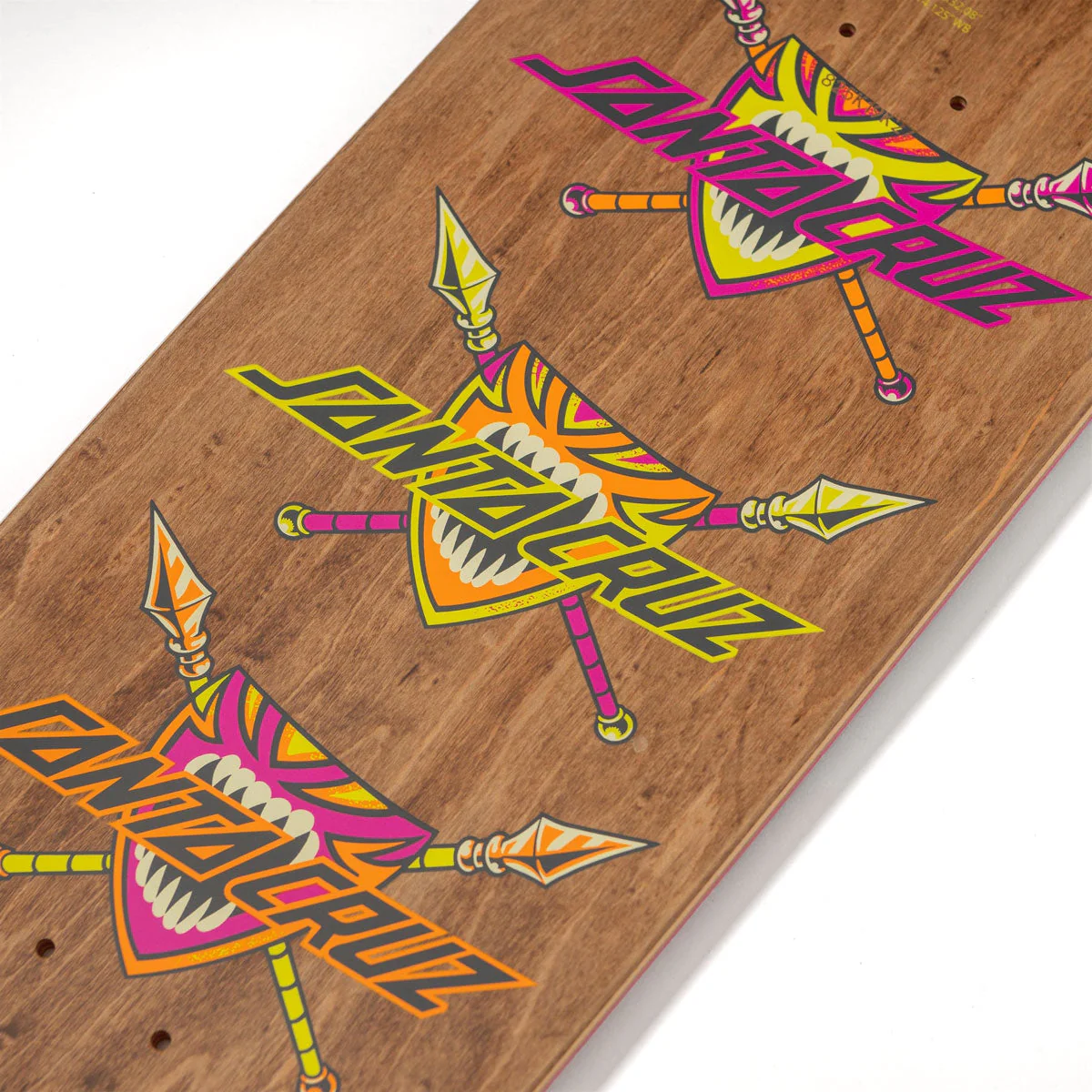Santa Cruz Salba Firedance Pro Shaped Skateboard Complete - 8.80" - Image 3
