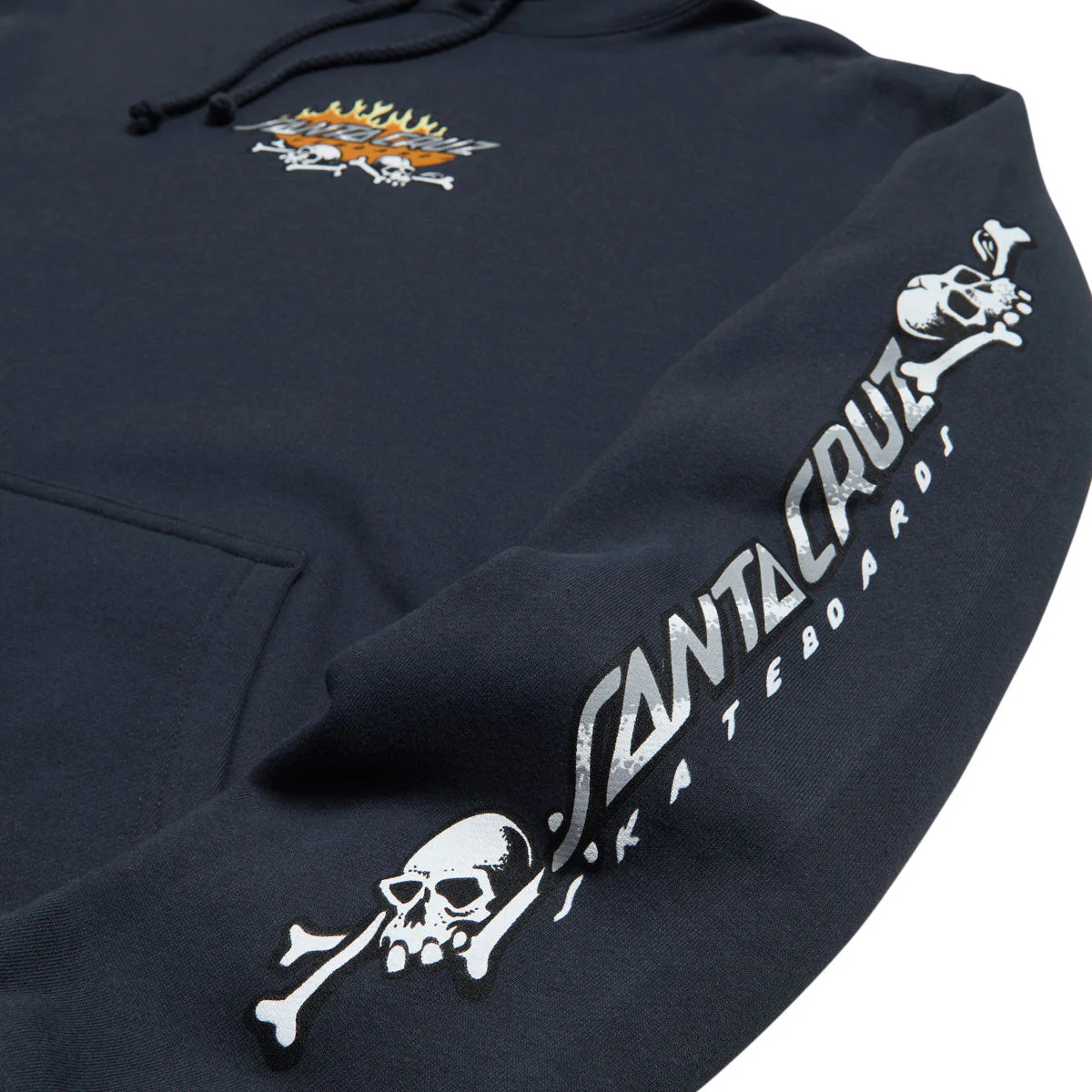 Santa Cruz Salba Voodoo Pit Hoodie - Slate Blue - Image 2