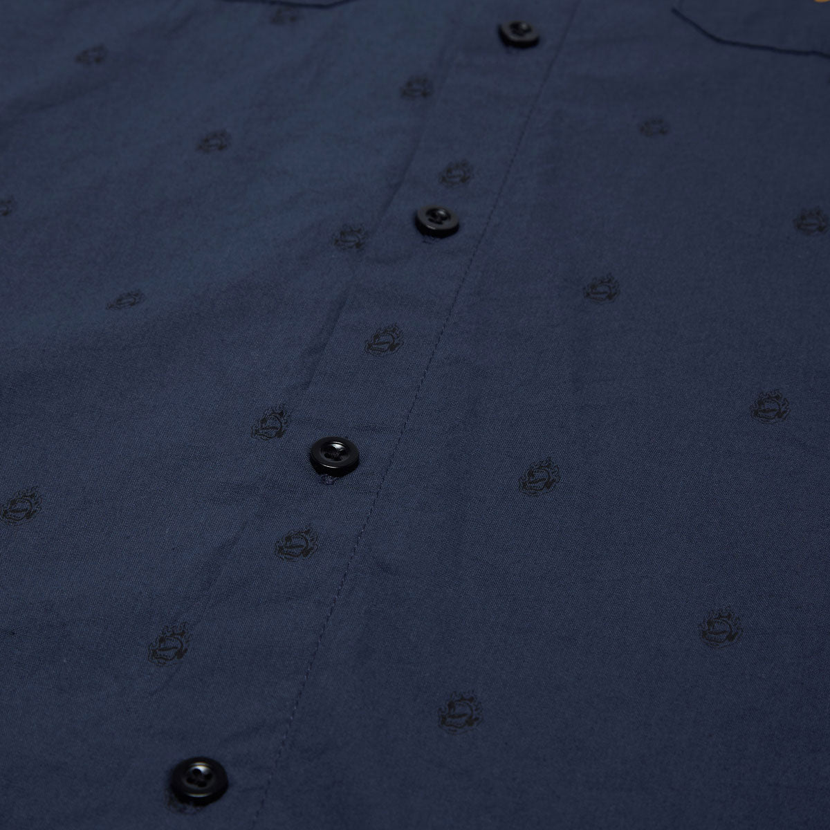 Santa Cruz Screaming Fire Shirt - Navy - Image 4