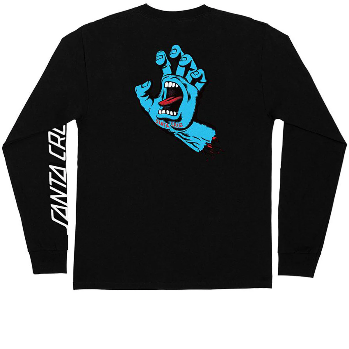Santa Cruz Screaming Hand Long Sleeve T-Shirt - Black - Image 2