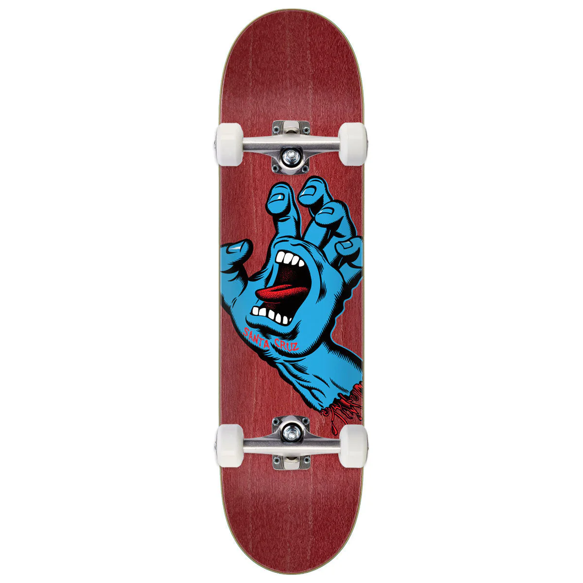 Santa Cruz Screaming Hand Skateboard Complete - 8.00"