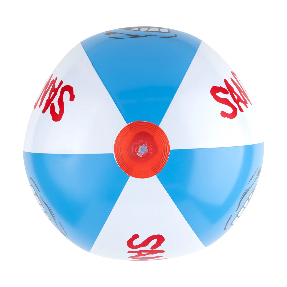 Santa Cruz Screaming Mouth Beach Ball - Blue/White - Image 3