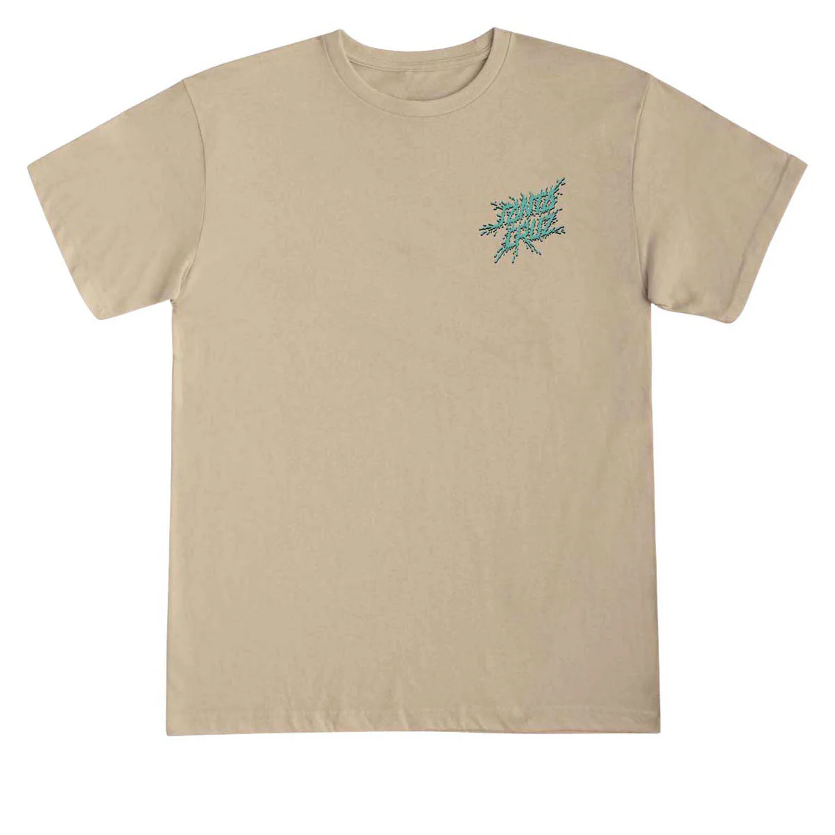 Santa Cruz Shark Jaw T-Shirt - Tan - Image 2