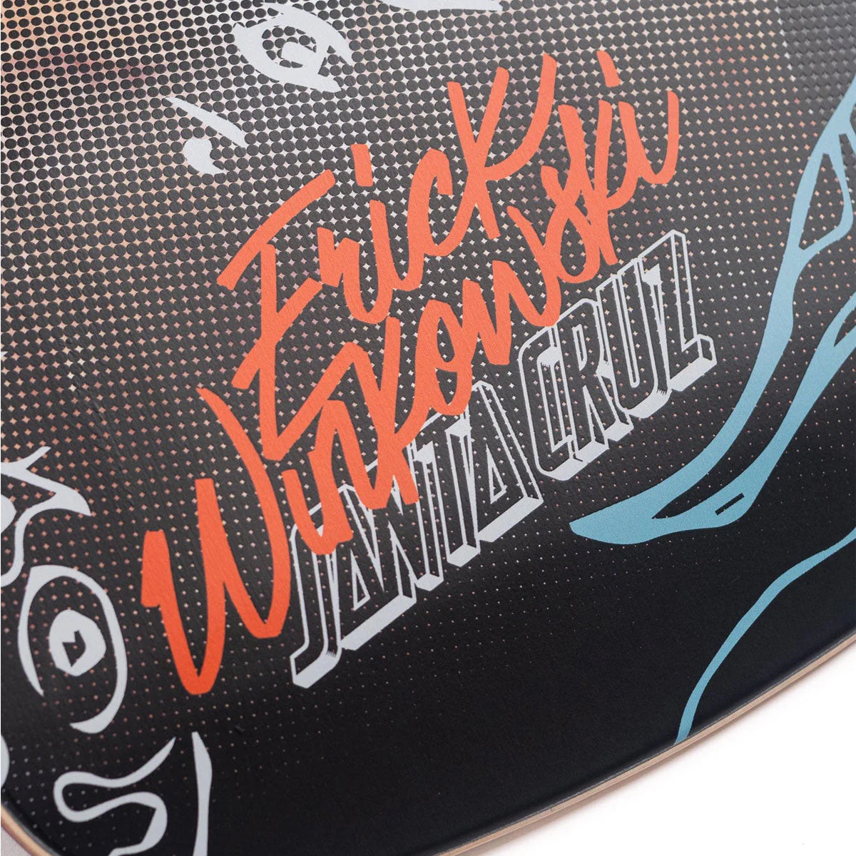 Santa Cruz Winkowski Tribute Pro Shaped Skateboard Deck - 10.34" - Image 3