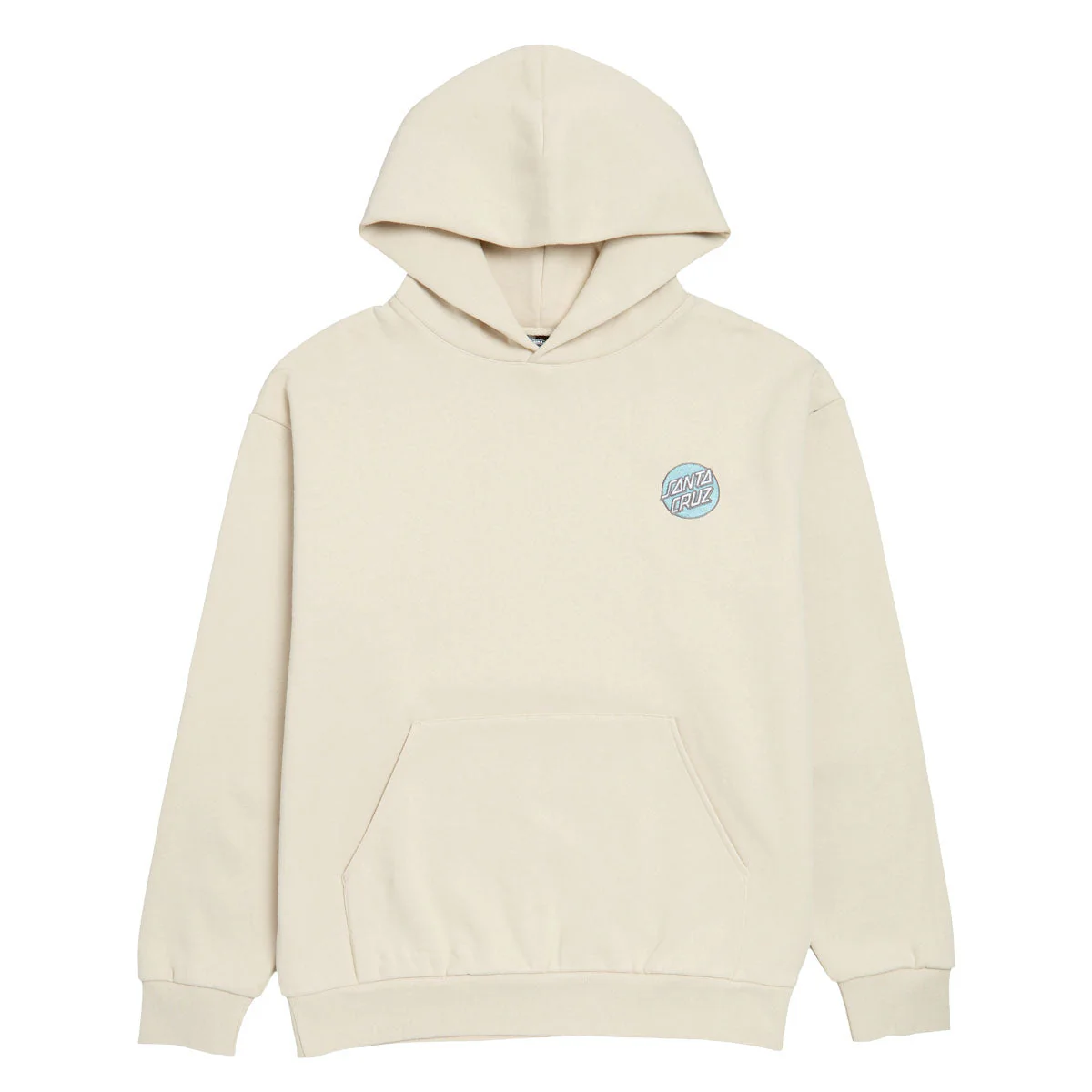 Santa Cruz Womens Cruz Embroidered Hoodie - Ivory
